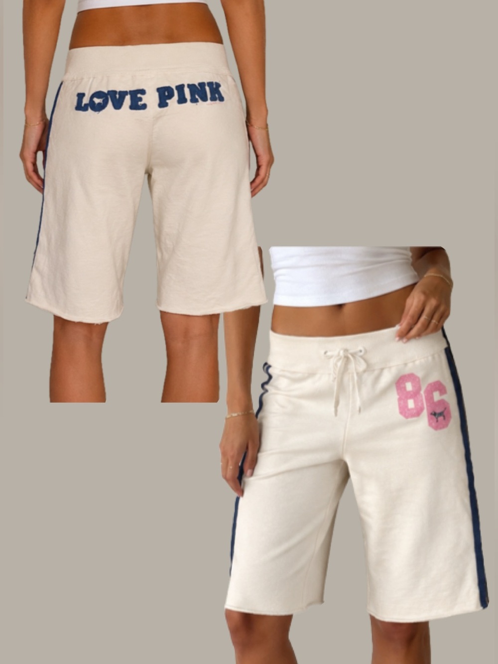 Y2K Vintage Victoria’s Secret Pink Bermuda Low Rise Shorts